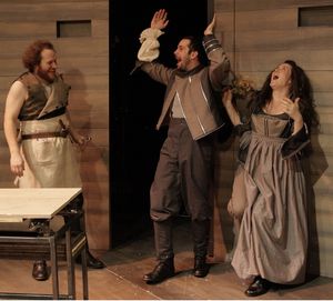 Andy Grotelueschen, Chris Thorn, and Georgia Cohen Photo